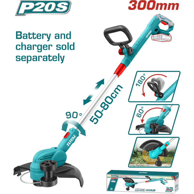 Desmalezadora de hierba inalámbrica 20V a baterías