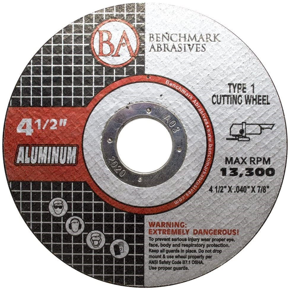 Disco de Corte de Aluminio 4.5" x 0.5" x 0.5" (1PZA)