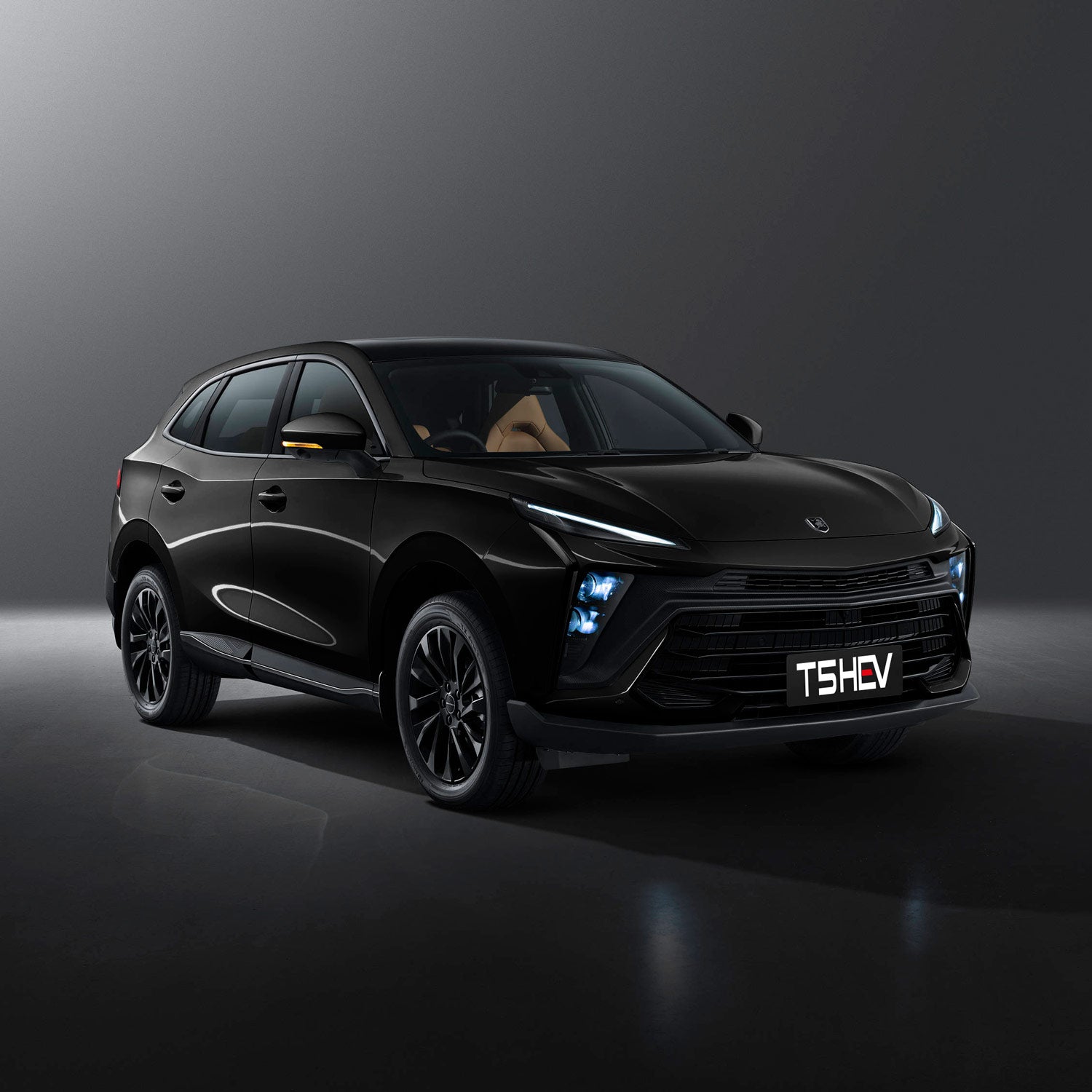 Carro Hibrido Strong T5 HEV 349 Volt Gasolina Vers. Exclusive 8 airbags Color Negro/Inter Beige