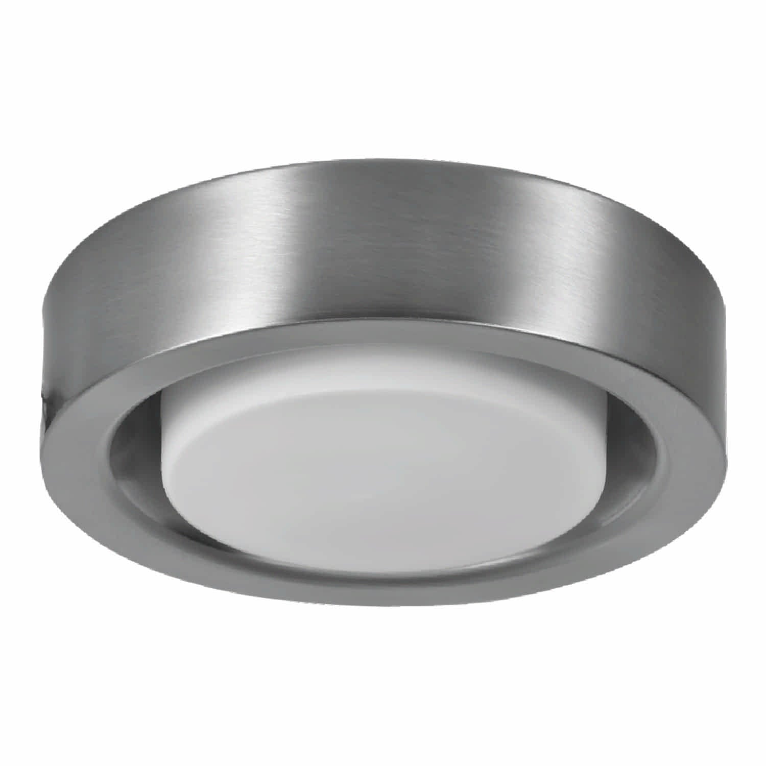 Lámpara de Techo Plafón Color Nickel Satinado 1xE27 280x95mm