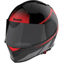 Casco KV-03 Benelli Negro-Rojo Talla M