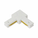 Unión en Forma de 'L' para Riel Blanco Para lamparas LED Iluminación.