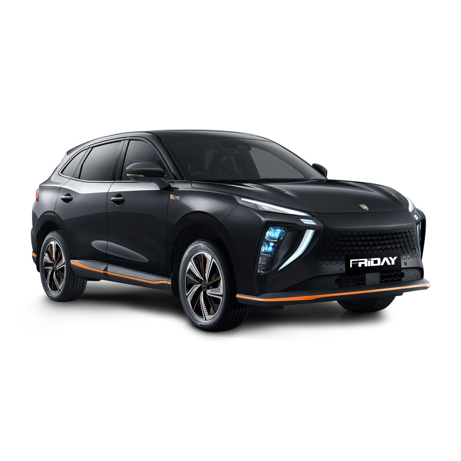 Vehículo Eléctrico SUV EV Friday 430km Forthing exclusive 360° Cam Color Negro/Interior Negr