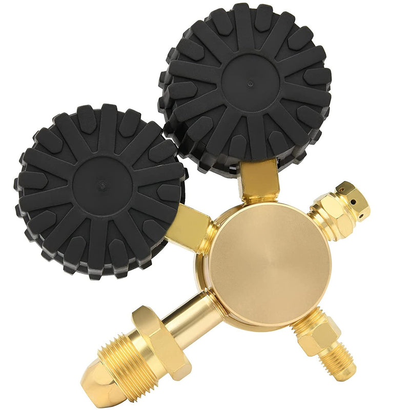 Regulador Medidor de presión de nitrógeno HVAC.