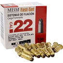Fulminantes Chinos Cal. 0.22 Choc. Nivel de potencia 2 (PAC 100 UND) pistola clavos