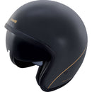 Casco Leoncino Negro/Gold Talla M
