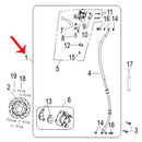 Kit de freno delantero completo (RKG150) (CODIGO ANTERIOR MO-REP-45900K320000)