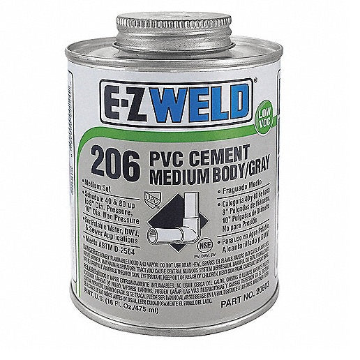 Pegamentos para Tubo PVC EZ WELD.