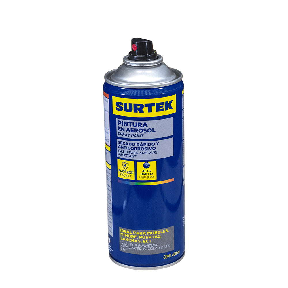 Pintura en Aerosol metalico 400ml