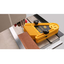 Seguro anti reversa multiusos para cortes de carpintería