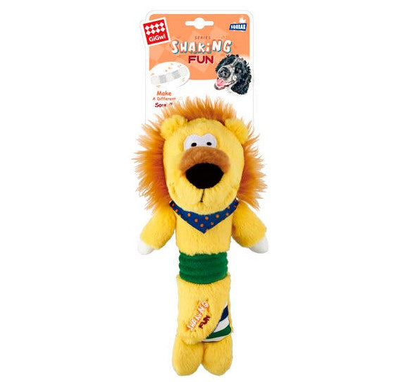Juguete Plush Leon amarillo para mascota