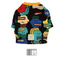 Ropa para Perro Tshirt estampado. Talla S.  Medida:24x34x23cm