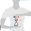 Peluche Elefante de tela con cuerda para mascota