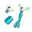 Juguete Suppa conejo azul para mascotas pequeñas