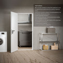 Puerta Multiuso Reversible 990x2140mm marco MC3 color Blanco 1013