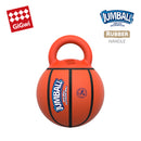 Pelota JUMBALL naranja con asa para mascota