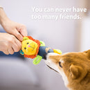 Juguete Plush León de tela para mascotas