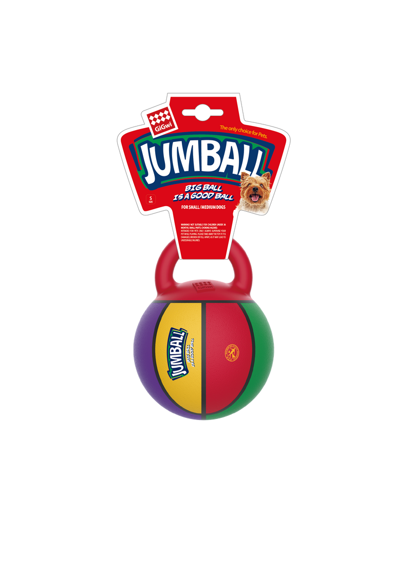 Pelota JUMBALL Small multicolor para mascota
