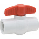 Válvula de paso PVC 3/4" roscable 150PSI
