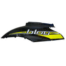 LEFT DECORATIVE PANEL BLACK GK WITH STICKER FOR BLACK VEHICLE  (BLOG 150)