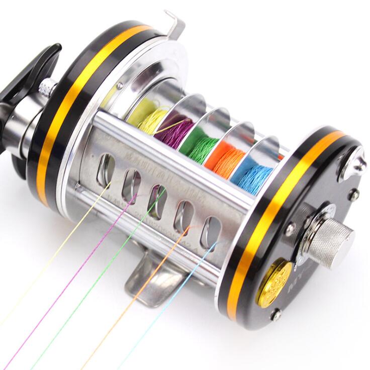 Carrete pesca Trolling PRO 6 lineas 4.2:1