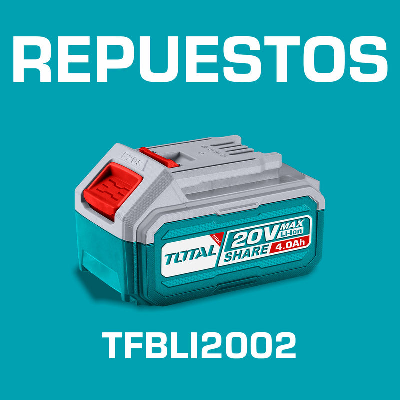 Repuestos Bateria 20V 4.0 Ah  Codigo TFBLI2002