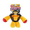 Peluche Gladiador amarillo muñeco para mascota