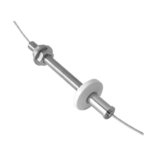 Anclaje de cable para techo.