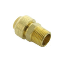 Adaptadores machos a presión. Conexiones PEX y Push-On.