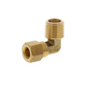 Codo de compresión 90° de 3/8" x 1/2" (