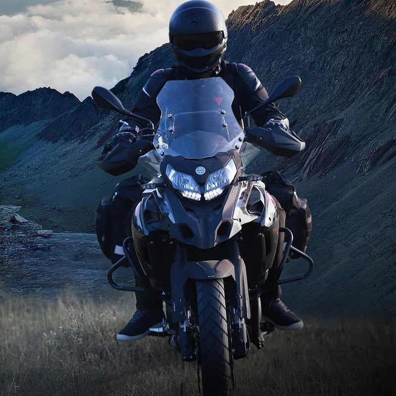 Bolsa lateral para motocicleta 20L Negro-Rhinowalk