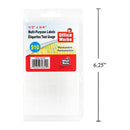 Etiqueta multipropósito, 510 piezas 1 / 2x3 / 4 "