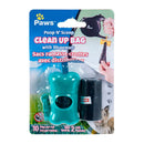 Bolsa de caca con dispensador 10 bg/rollo, 2 rollos (1pza) (Viene en colores variados al azar)