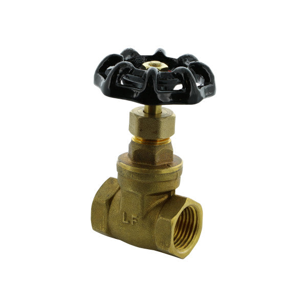 Llaves de paso de compuerta con rosca de bronce