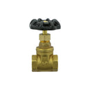 Llaves de paso de compuerta con rosca de bronce