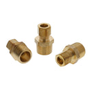 Adaptador macho de compresión de 3/8" x 1/2" (