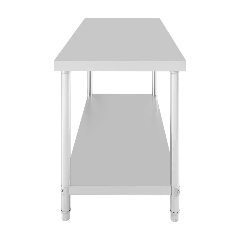 Mesas de trabajo de acero inoxidable. 60 cm x 85 cm.