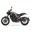 Benelli Leoncino Trail 500cc Color Marron Motor Bicilindrico enfriado por liquido Inyec elect 8val