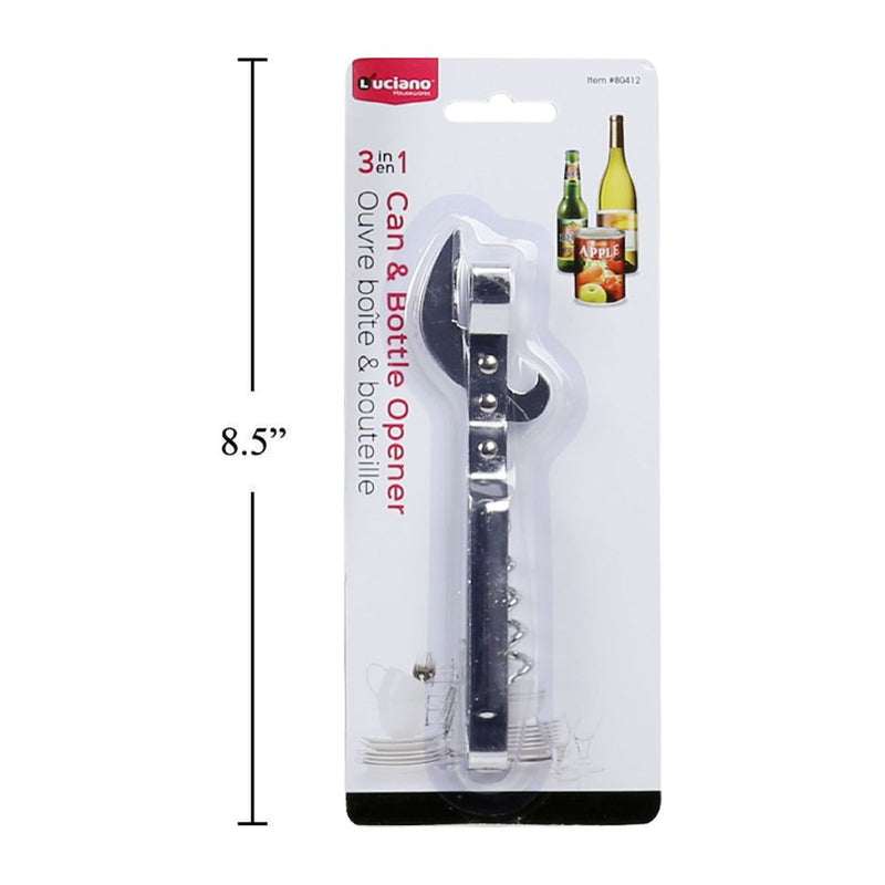 Abrelatas y botellas Luciano 3 en 1