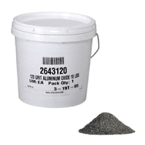 Sandblasting 180 grit aluminun oxide grain 10 lbs (4.5 kg).