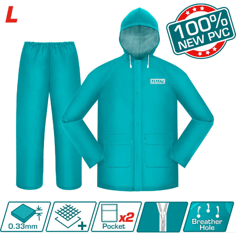 Trajes de lluvia pantalones y sobretodos