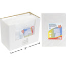 Portadocumentos carpetas de PVC de 3 piezas, 10x13 "