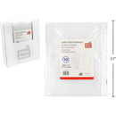 Protector de hojas de 10 piezas, 8.5 "x 11" pp bg w / lbl 36 / dsp