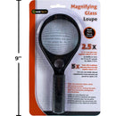 Desk Tech, lupa de 3 "y 2,5 aumentos, b / c (solo color negro)