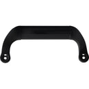 Tirador en forma de C con Tornillo Oculto para Aluminio. Color Negro