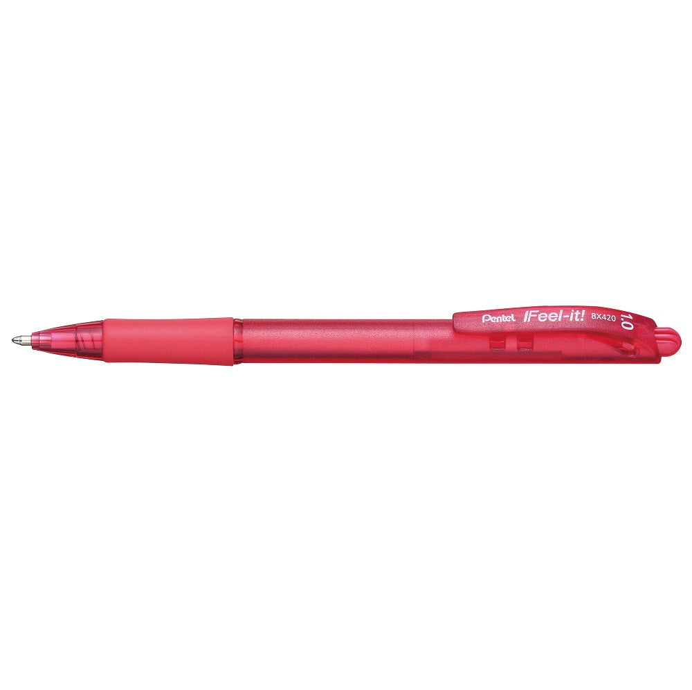 Bolígrafo Feel-it retráctil 1.0mm rojo