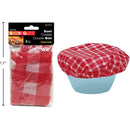 Juego de BBQ / 6 Tapas de Tazón de Cuadros Rojos, 3 Tamaños: 4 "/ 6" / 7 "Dia