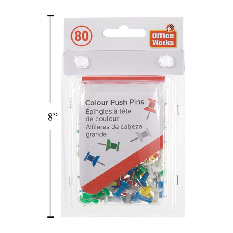 Pines o chinches fijadores de plastico para carteleras