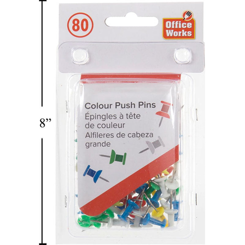 Pines o chinches fijadores de plastico para carteleras