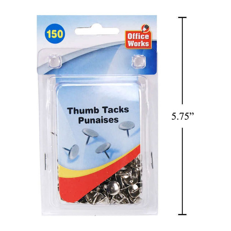 Tachuelas de metal de 150 piezas, paquete de almejas con cabezal